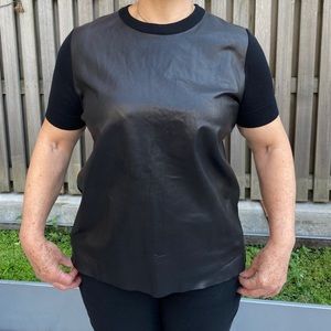 Michael Kors leather T-Shirt